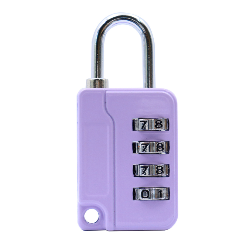 Kombinációs zár utazótáskákhoz és edzőtermi szekrényekhez, cinkötvözet, modell 0092, numerikus kód, zárókar vastagsága 4, rudak közötti távolság 18