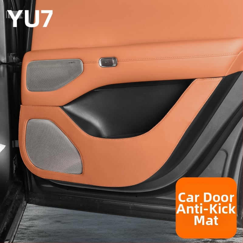 Nappa ādas durvju aizsargs Xiaomi Yu7 – iekšējā durvju paneļa aizsardzība, pret netīrumiem, Coolness zīmols