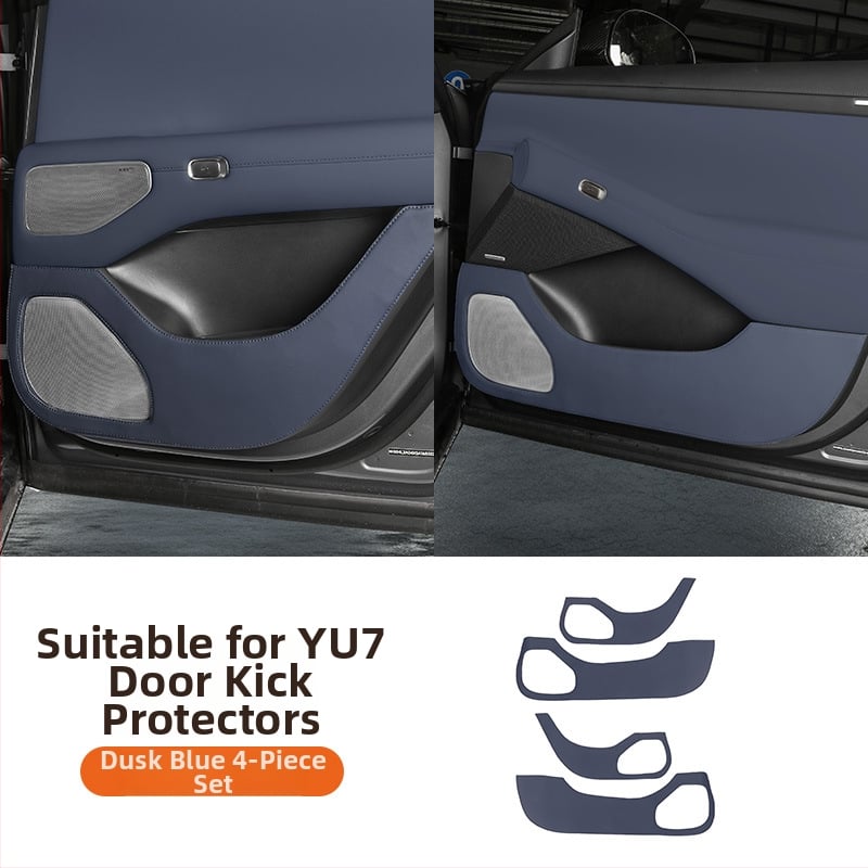 Nappa ādas durvju aizsargs Xiaomi Yu7 – iekšējā durvju paneļa aizsardzība, pret netīrumiem, Coolness zīmols