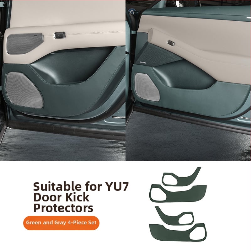 Nappa ādas durvju aizsargs Xiaomi Yu7 – iekšējā durvju paneļa aizsardzība, pret netīrumiem, Coolness zīmols