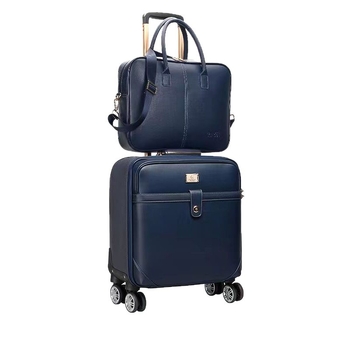 Uniszex utazótáska oldalsó nyitással, poliészter külső, robbanásbiztos zár, univerzális kerekek