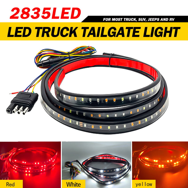 Mikas MKS-3605 задна светлина за кола, силиконова тръба + LED панел, 12V, 15W