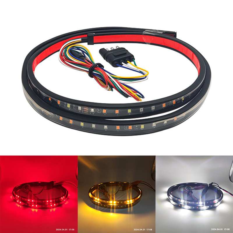 Mikas MKS-3605 задна светлина за кола, силиконова тръба + LED панел, 12V, 15W