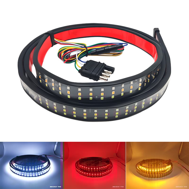 Mikas MKS-3605 задна светлина за кола, силиконова тръба + LED панел, 12V, 15W