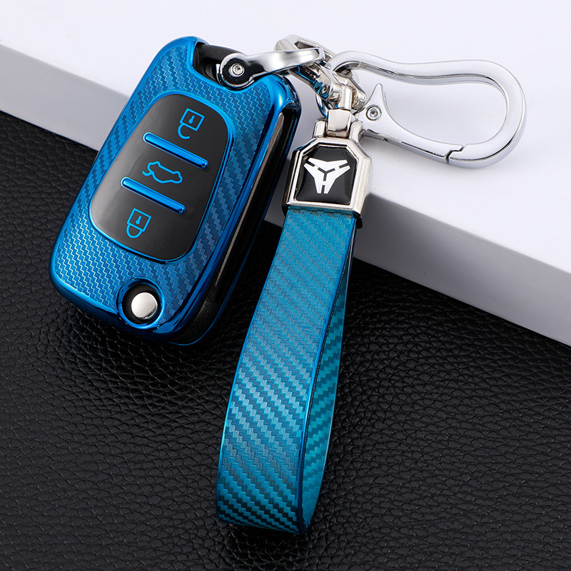 TPU калъф за ключ за автомобили Hyundai/Kia – прост стил, персонализиране, марка Yhc