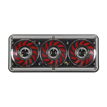 LED задно светло за ванове, камиони и ремаркета, 24V, алуминиева отливка, част 01