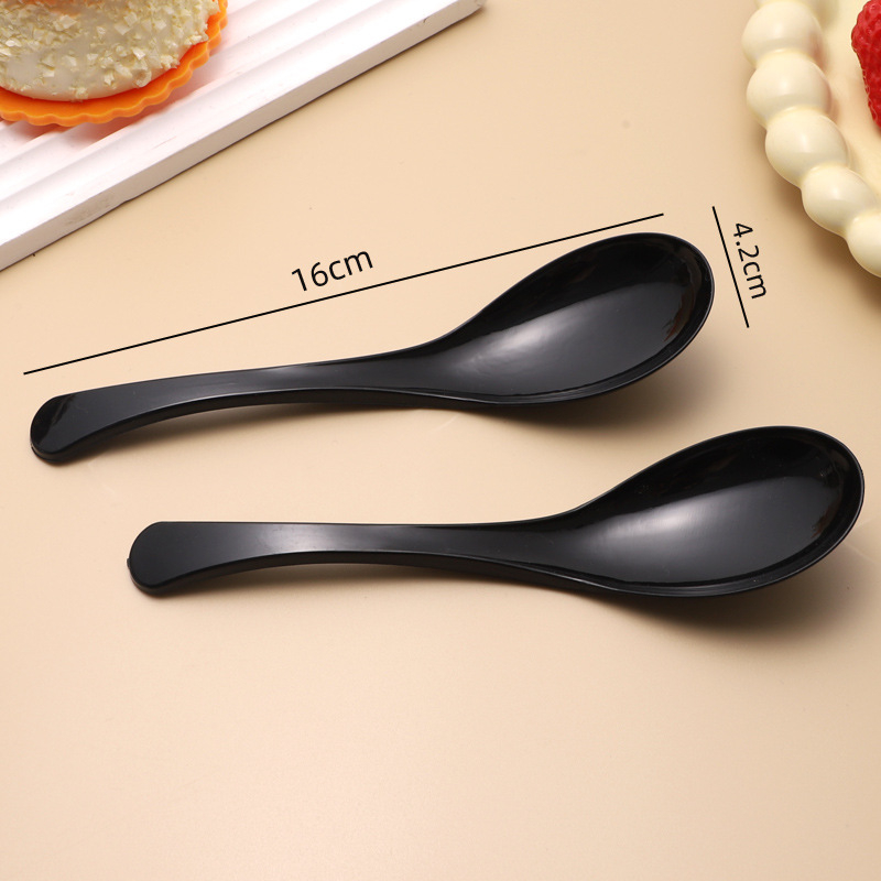 Μίας χρήσης πλαστικό κουτάλι, μοντέρνος μινιμαλιστικός σχεδιασμός, φινίρισμα με νερό, premium ποιότητα