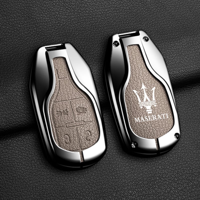 Futrola za ključe Maserati Levante - jednostavan dizajn, cinkovog legura, kopča