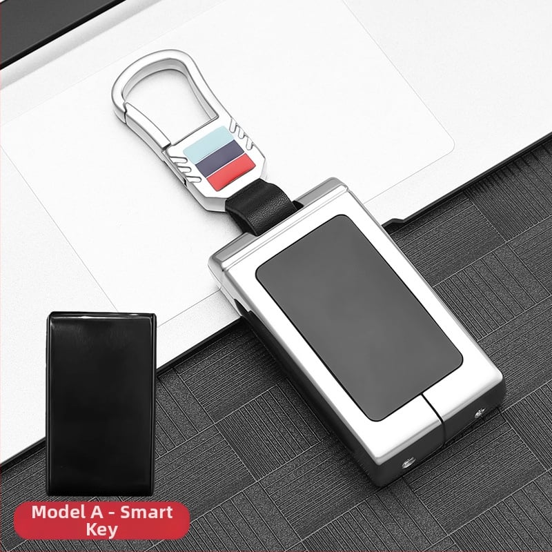 Калъф за ключ Volvo EX30 2025 - цинкова сплав, прост стил, съвместим със серия Volvo, Ayano Auto Supplies