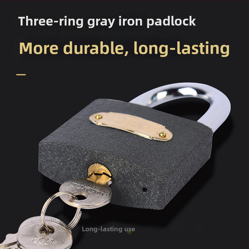 Домашна ключалка от желязо, марка Three Rings, мулти модел, за дома и офиса