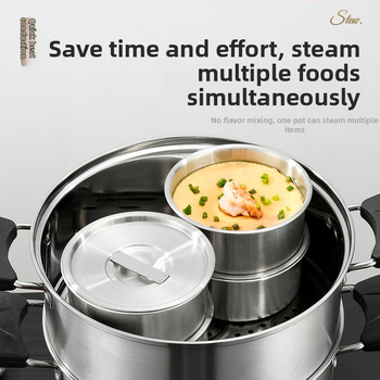 Μπολ ατμού για αυγά από ανοξείδωτο ατσάλι – στρογγυλό, μοντέρνο στυλ απλότητας, μη κατάλληλο για φούρνο μικροκυμάτων (Υλικό: ανοξείδωτο ατσάλι; Σχήμα: κυκλικό; Στυλ: μοντέρνα απλότητα; Φούρνος μικροκυμάτων: Όχι)