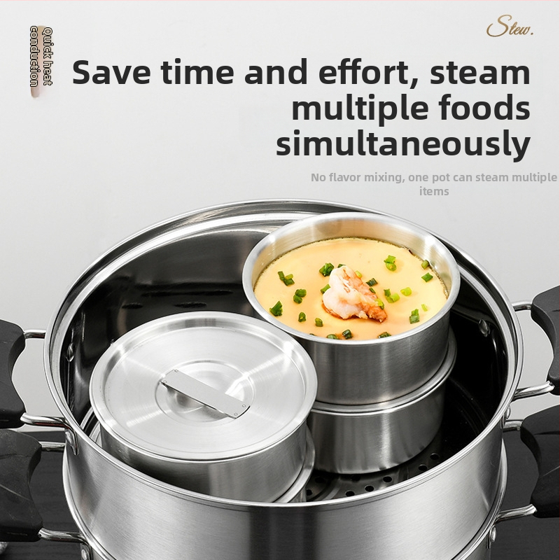 Μπολ ατμού για αυγά από ανοξείδωτο ατσάλι – στρογγυλό, μοντέρνο στυλ απλότητας, μη κατάλληλο για φούρνο μικροκυμάτων (Υλικό: ανοξείδωτο ατσάλι; Σχήμα: κυκλικό; Στυλ: μοντέρνα απλότητα; Φούρνος μικροκυμάτων: Όχι)