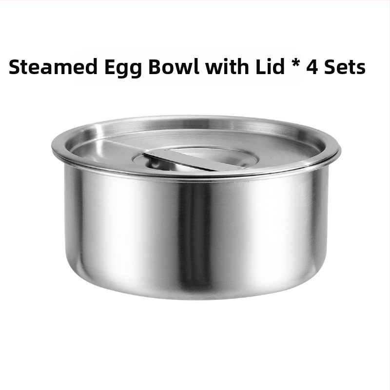 Μπολ ατμού για αυγά από ανοξείδωτο ατσάλι – στρογγυλό, μοντέρνο στυλ απλότητας, μη κατάλληλο για φούρνο μικροκυμάτων (Υλικό: ανοξείδωτο ατσάλι; Σχήμα: κυκλικό; Στυλ: μοντέρνα απλότητα; Φούρνος μικροκυμάτων: Όχι)
