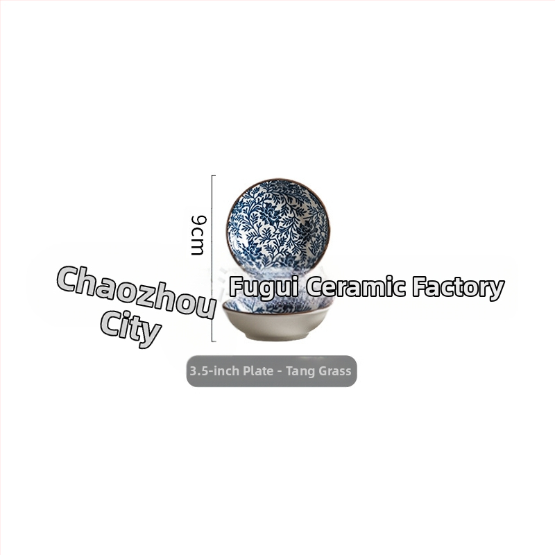 Keramikas trauciņš ar zemglazūru – apaļš, retro stilā, dažādi raksti, mikroviļņu drošs