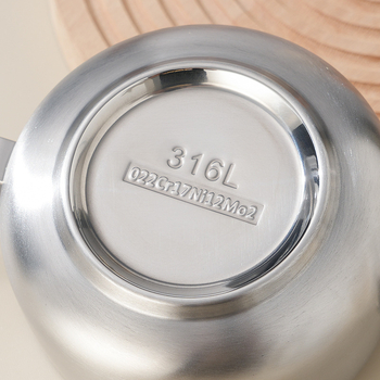 Bol pentru copii din oțel inoxidabil 316L, cu două urechi, dublu strat antiarzare, cu capac