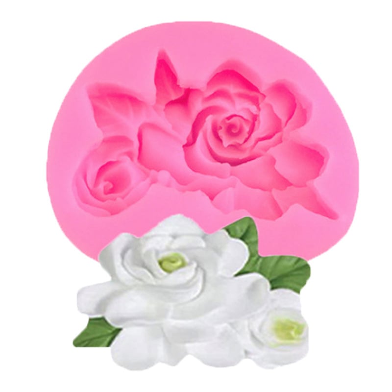 Formă de tort din silicon – rotundă, pentru fondant și ciocolată