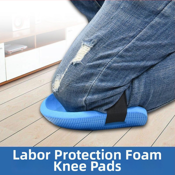 Коленни протектори за зидари - пяна за коляното, дебела подплата, защита при полагане на плочки (Марка: Morning sun; Наличност: Ready stock; Възраст: Възрастни; Сезон: Лято 2021)