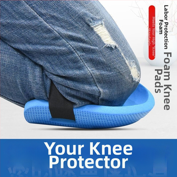 Коленни протектори за зидари - пяна за коляното, дебела подплата, защита при полагане на плочки (Марка: Morning sun; Наличност: Ready stock; Възраст: Възрастни; Сезон: Лято 2021)
