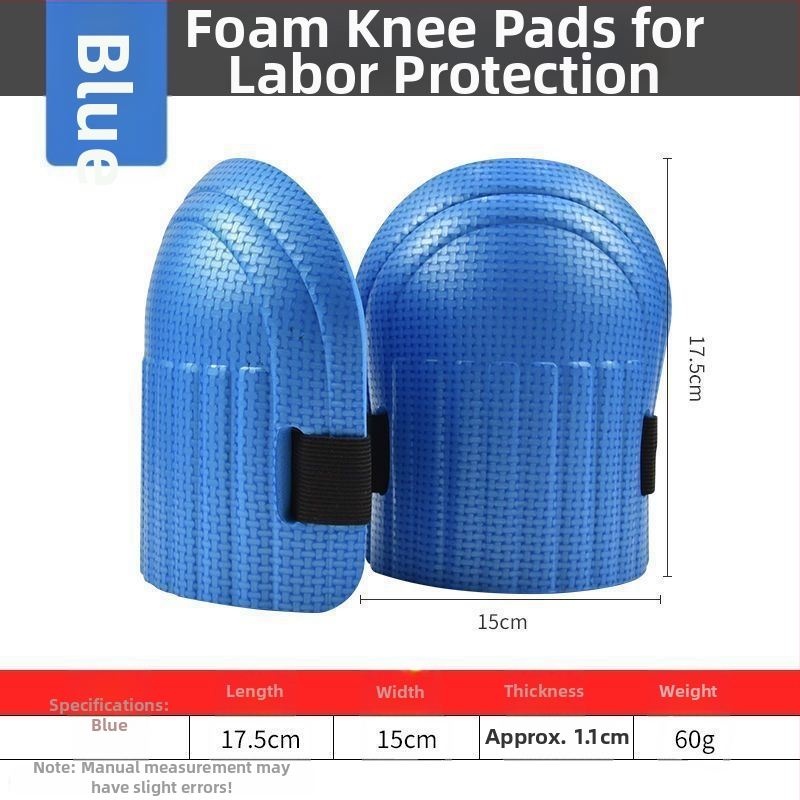 Коленни протектори за зидари - пяна за коляното, дебела подплата, защита при полагане на плочки (Марка: Morning sun; Наличност: Ready stock; Възраст: Възрастни; Сезон: Лято 2021)