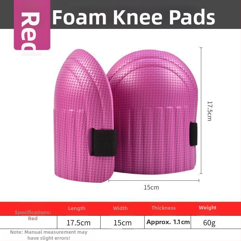 Коленни протектори за зидари - пяна за коляното, дебела подплата, защита при полагане на плочки (Марка: Morning sun; Наличност: Ready stock; Възраст: Възрастни; Сезон: Лято 2021)