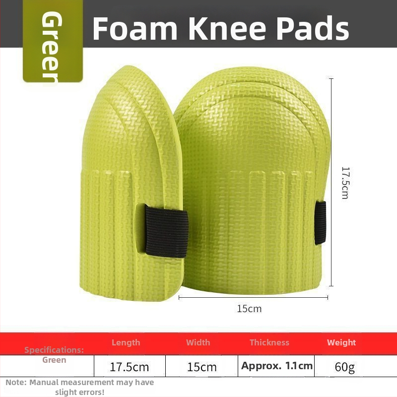 Коленни протектори за зидари - пяна за коляното, дебела подплата, защита при полагане на плочки (Марка: Morning sun; Наличност: Ready stock; Възраст: Възрастни; Сезон: Лято 2021)