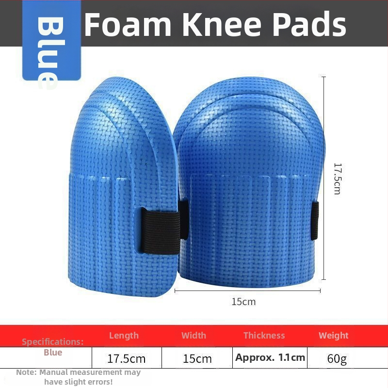 Коленни протектори за зидари - пяна за коляното, дебела подплата, защита при полагане на плочки (Марка: Morning sun; Наличност: Ready stock; Възраст: Възрастни; Сезон: Лято 2021)