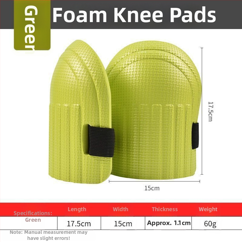 Коленни протектори за зидари - пяна за коляното, дебела подплата, защита при полагане на плочки (Марка: Morning sun; Наличност: Ready stock; Възраст: Възрастни; Сезон: Лято 2021)