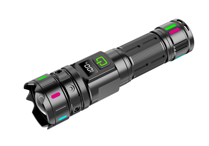 Χειροκίνητος φακός για εξωτερική χρήση, μοντέλο W5239, σειρά W5239, μπαταρία 18650, περίβλημα από κράμα αλουμινίου