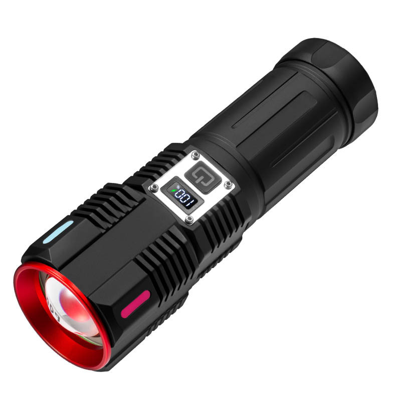 Χειροκίνητος φακός για εξωτερική χρήση, μοντέλο W5239, σειρά W5239, μπαταρία 18650, περίβλημα από κράμα αλουμινίου