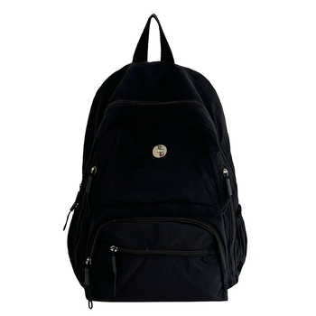 Rucsac din nylon, capacitate 20–35 L, compartiment pentru laptop, bretele curbate