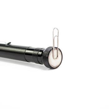 LED κεφαλή εργασίας από κράμα αλουμινίου με επεκτειόμενα άκρα, περιστροφή 360°, μπαταρία 3V, εμβέλεια έως 50 m