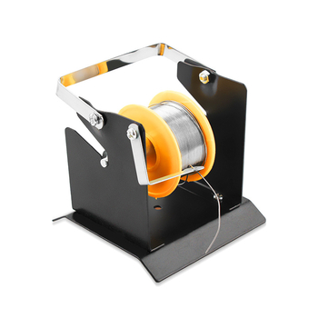 Suport metalic pentru fier de lipit cu gaură Ø33 mm și canelură de 85 mm – Mingmen Welder