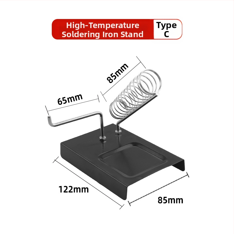 Metāla lodāmura statīvs ar 33 mm atveri un 85 mm rievas dziļumu – Mingmen Welder