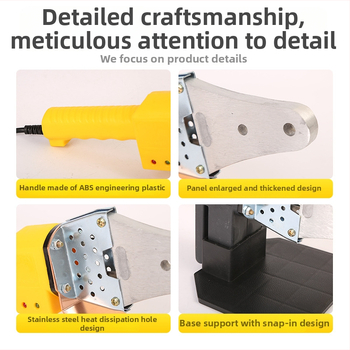 Gongrui 220V digitālais termostatiskais lodēšanas iekārta PPR caurulēm