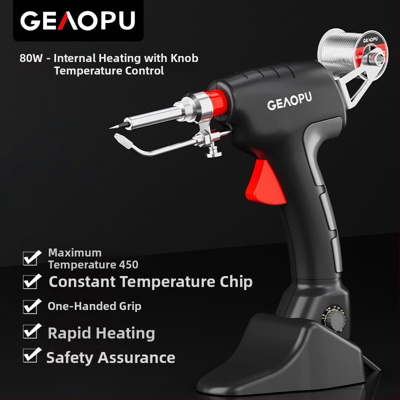 Kézi és automata felfűtéssel rendelkező forrasztópisztoly és készlet, kerámiás elektromos forrasztóvas, 220V, hegesztésre és karbantartásra