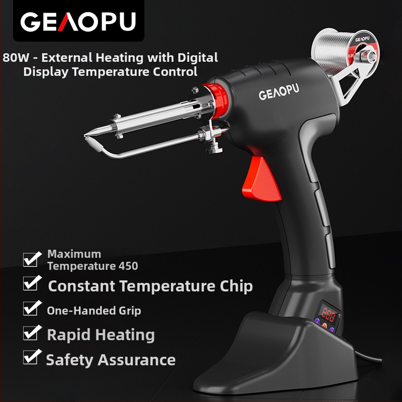 Kézi és automata felfűtéssel rendelkező forrasztópisztoly és készlet, kerámiás elektromos forrasztóvas, 220V, hegesztésre és karbantartásra