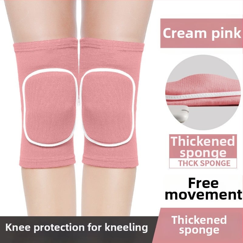 Feiyali коленни протектори за танци и фитнес, нейлонова конструкция, защита на коляното, подходящи за танцово движение