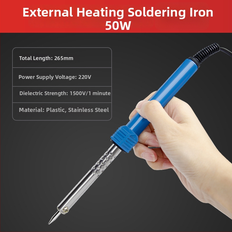 Σετ ηλεκτρικού κολλητήριου με ανταλλάξιμες άκρες, 220V, για ηλεκτρονική συγκόλληση.