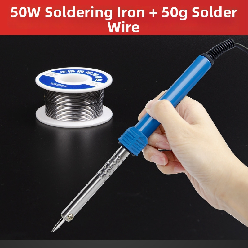 Σετ ηλεκτρικού κολλητήριου με ανταλλάξιμες άκρες, 220V, για ηλεκτρονική συγκόλληση.