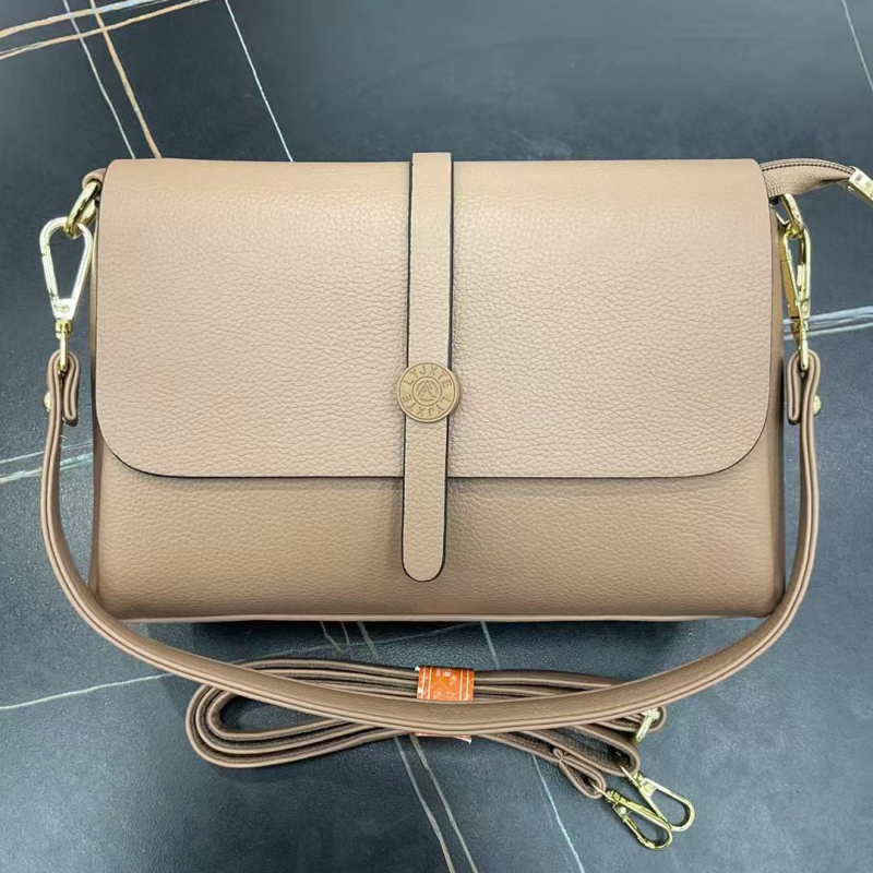 Дамска PU чанта за кръст през рамо, малък правоъгълен формат, подплата от найлон, вътрешен джоб с цип, една презрамка, лято 2025