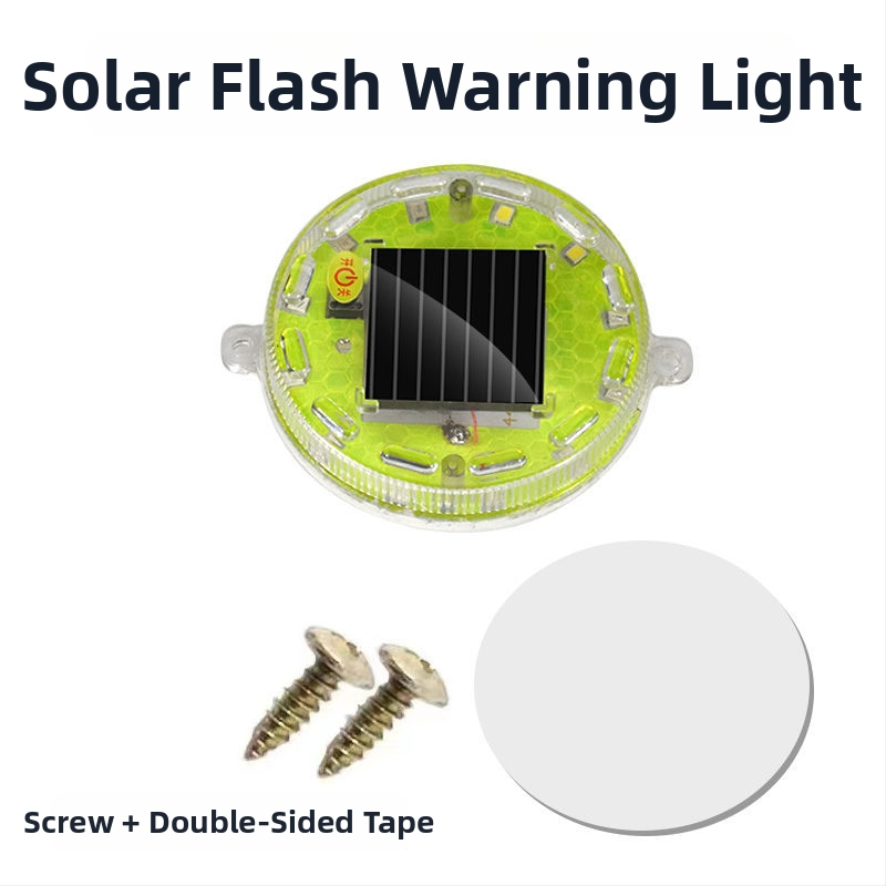 LED πίσω φως με ηλιακή ενέργεια και μαγνητική βάση – παγκόσμια προειδοποίηση κατά πρόσκρουσης για αυτοκίνητο, μοτοσικλέτα, τρόλεϊ και ποδήλατο; ισχύς 3, τάση 3, ρεύμα 0.3