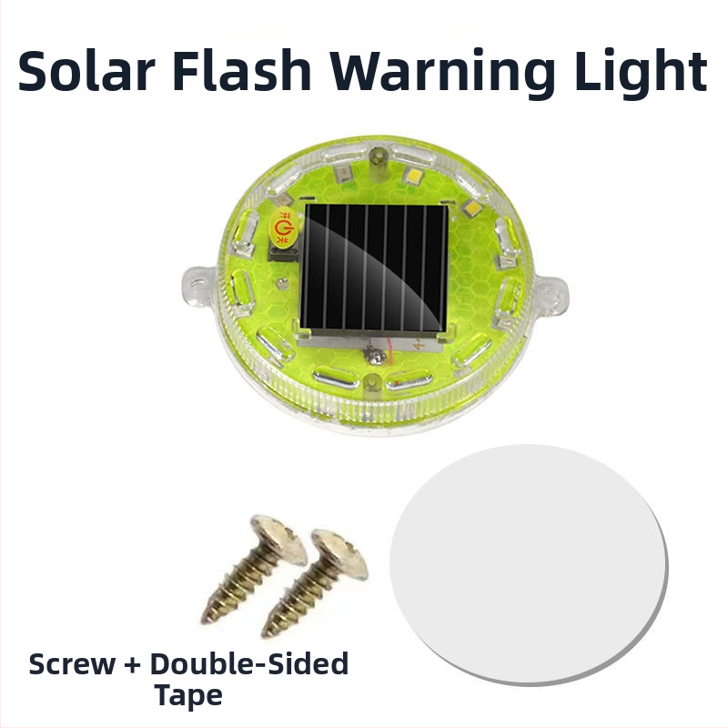 LED πίσω φως με ηλιακή ενέργεια και μαγνητική βάση – παγκόσμια προειδοποίηση κατά πρόσκρουσης για αυτοκίνητο, μοτοσικλέτα, τρόλεϊ και ποδήλατο; ισχύς 3, τάση 3, ρεύμα 0.3