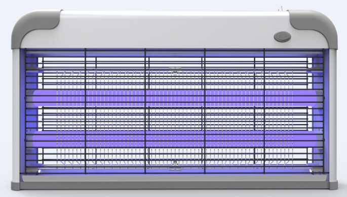 Вътрешна комарова лампа с електрически удар, LED светлина, модел DYT-52, обхват 20–50 м², улов с светлинна вълна и електрически удар, 7–14 дни работа