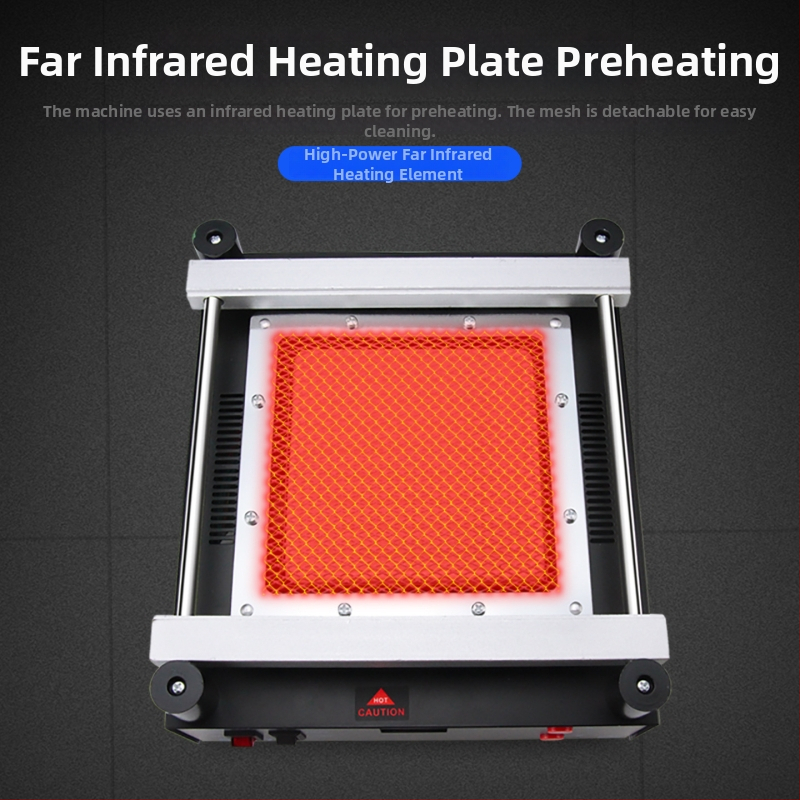 Stație de lipit cu aer cald pentru rework BGA, stație 3-in-1 pentru repararea plăcilor de bază, model SS-872, greutate netă 5, Qingwei