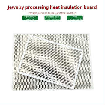 Augstas temperatūras izturīga metināšanas plāksne juvelierizstrādājumiem – kvarca ugunsdrošā ķieģeļu plāksne zelta un sudraba juvelierizstrādājumiem, DIY rīku komplekts