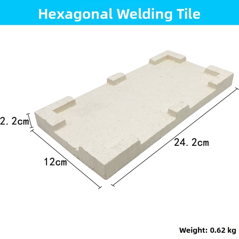 Augstas temperatūras izturīga metināšanas plāksne juvelierizstrādājumiem – kvarca ugunsdrošā ķieģeļu plāksne zelta un sudraba juvelierizstrādājumiem, DIY rīku komplekts