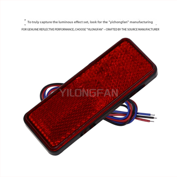 24-LED Οπίσθιο Φως για Ηλεκτρικά Οχήματα και Μοτοσικλέτες — IP66, 12V DC, 40 lm, 2835 LED