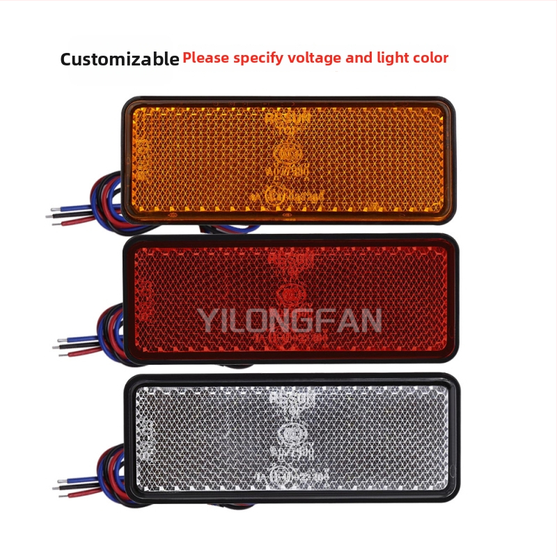 24-LED Οπίσθιο Φως για Ηλεκτρικά Οχήματα και Μοτοσικλέτες — IP66, 12V DC, 40 lm, 2835 LED