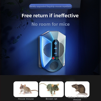 Otthoni ultrahangos patkányriasztó készülék, magas teljesítményű elektronikus kártevőriasztó, modell 818ML, 220V