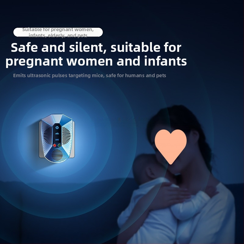 Ultragarso žiurkių atbaidymo įrenginys namų naudojimui, didelio galingumo elektroninis kenkėjų atbaidytuvas, modelis 818ML, 220V